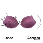 Bra cups AC-50 push-up Bra cups AC-50 push-up