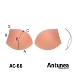 Bra cups AC-66 push-up