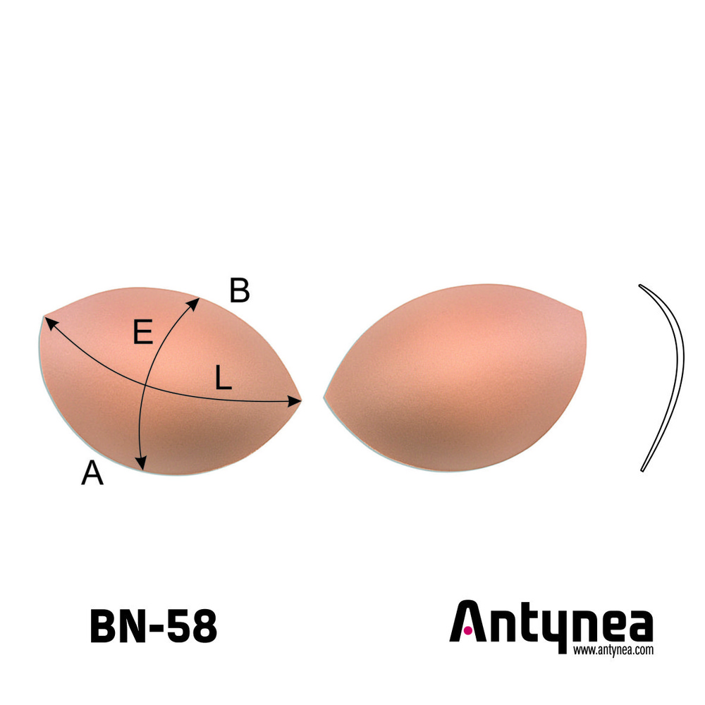 Bra cups BN-58 standard Bra cups BN-58 standard