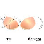 Bra cups СС-11 push-up Bra cups СС-11 push-up
