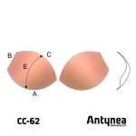 Bra cups СС-62 push-up