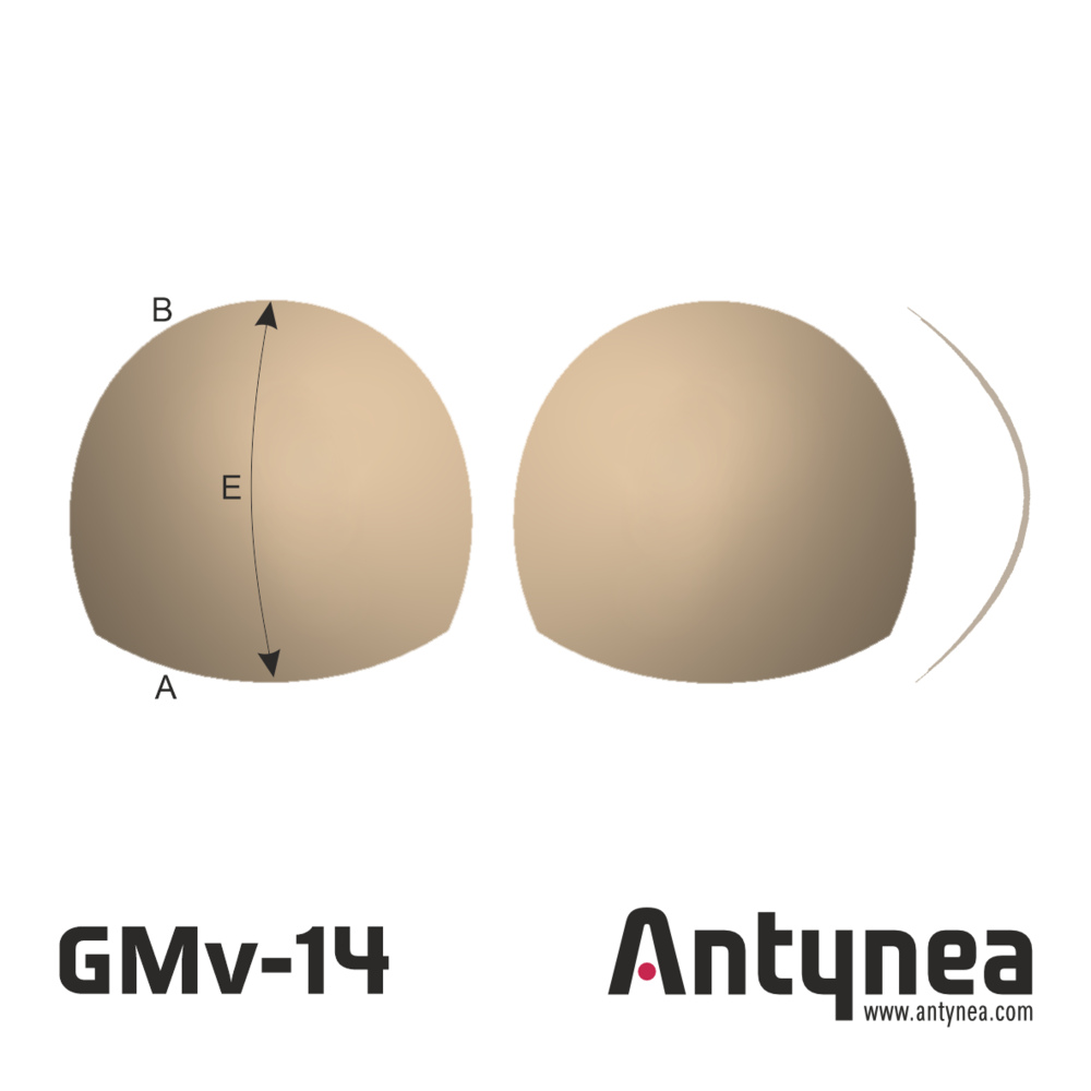 Bra cups GMv-14 spacer Bra cups GMv-14 spacer